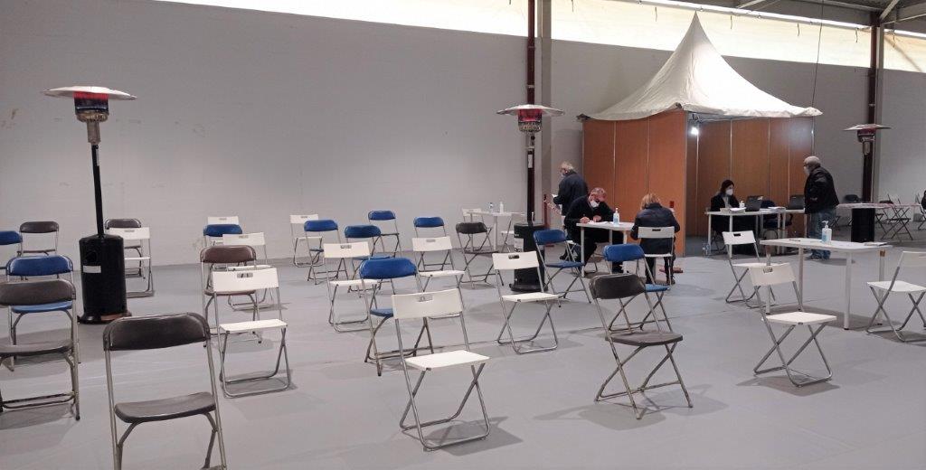 ESPAÇO DO CENTRO DE VACINAÇÃO DE BEJA FOI MELHORADO